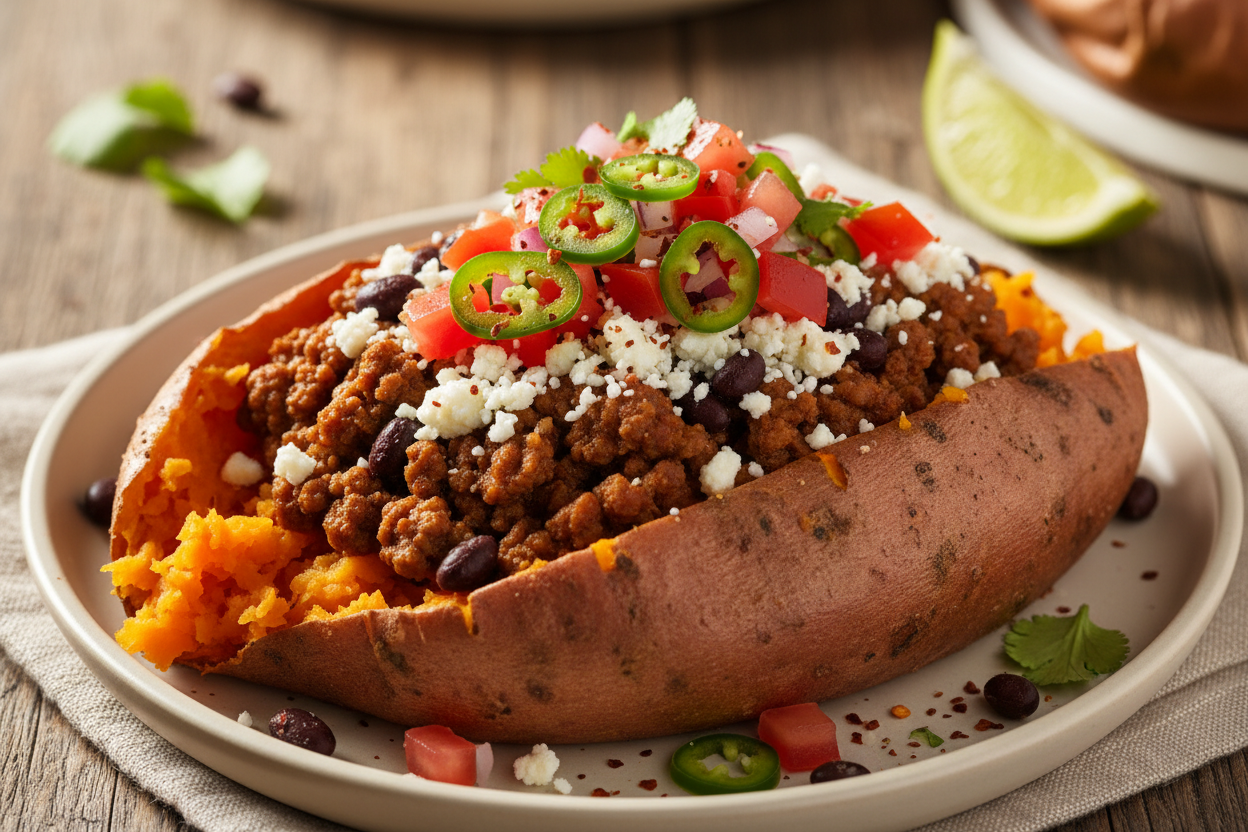 Loaded Sweet Potato