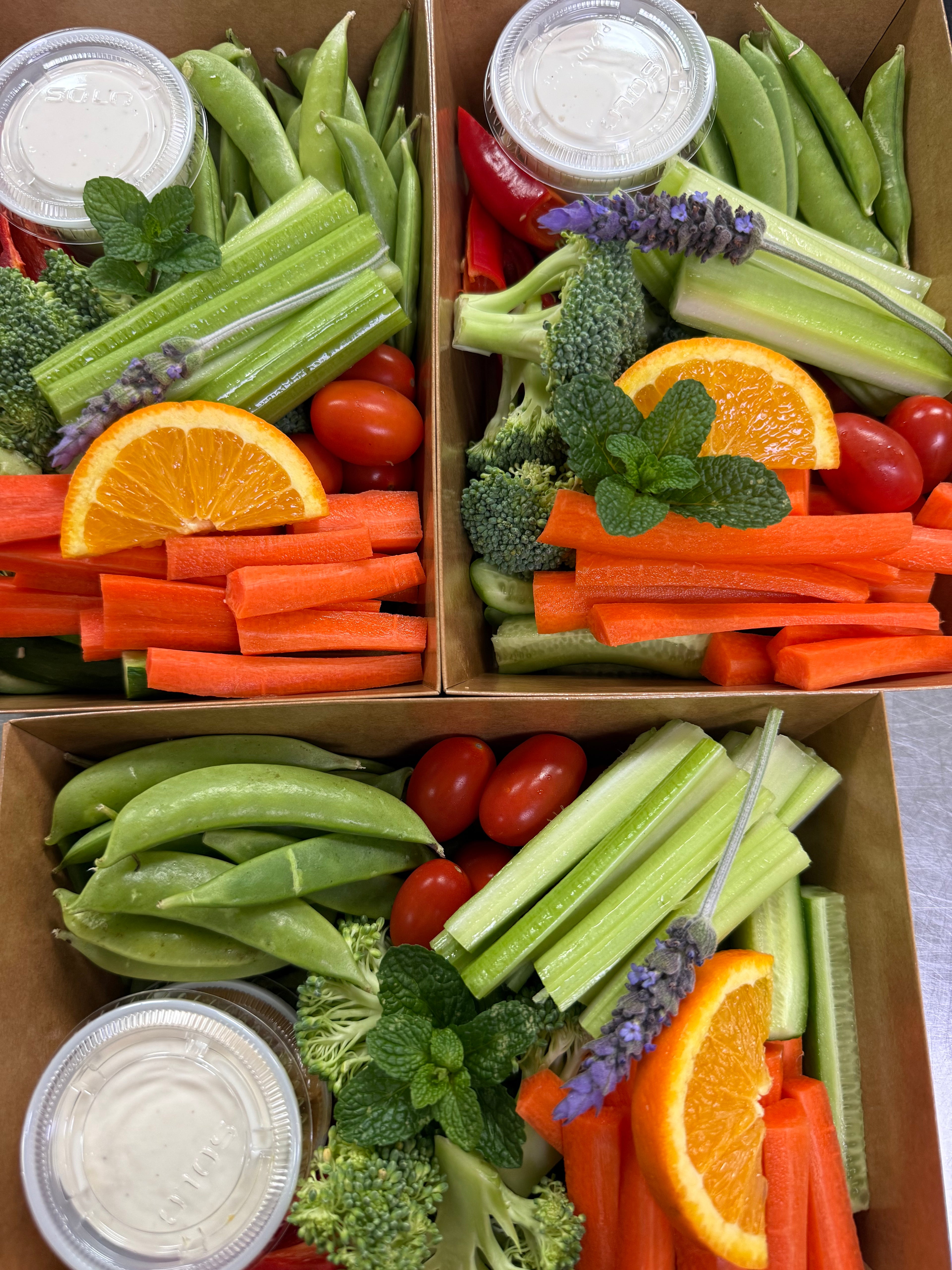 Crudité Small box (32 oz)