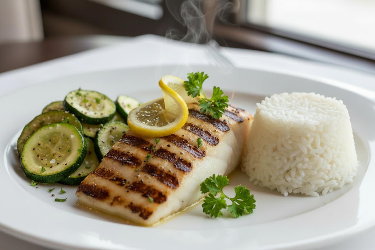 Lemon Garlic Cod