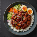 Korean BBQ Chicken Bowls